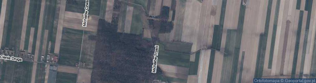 Zdjęcie satelitarne Michałów Trzeci ul.